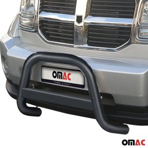 Dodge Nitro Bull Bar - Omac - Steel - Black - '07-'12